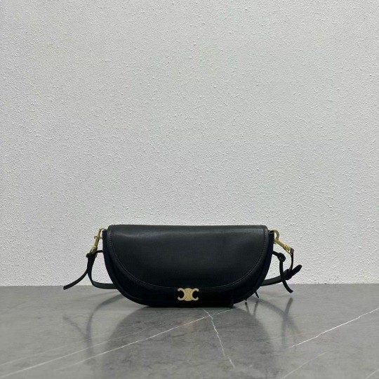Celine halfmoon bag 103737 black
